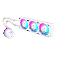 GIGABYTE AORUS WATERFORCE X II 360 ICE AIO Flüssigkeits-CPU-Kühler - 3x120mm ARGB-Lüfter, Vollfarb-LCD, DAISY-CHAIN, kompatibel mit Intel LGA 1851 und AMD AM5