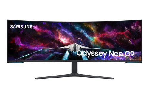 Samsung G95NC Computerbildschirm 144,8 cm (57") 7680 x 2160 Pixel Dual UHD QLED Weiß