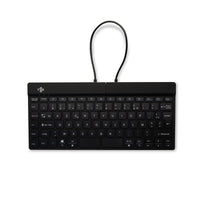 R-Go Tools Ergonomische Tastatur R-Go Split Break mit Pausensoftware, geteilte Tastatur, AZERTY (FR), kabellos, schwarz