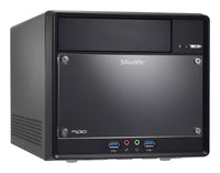 Shuttle XPC cube Barebone SH610R4 - S1700, Intel H610, 1x PCIe X16, 1x PCIe X1, 1x LAN,1x HDMI, 2x DP, 1x VGA 2x 3.5"