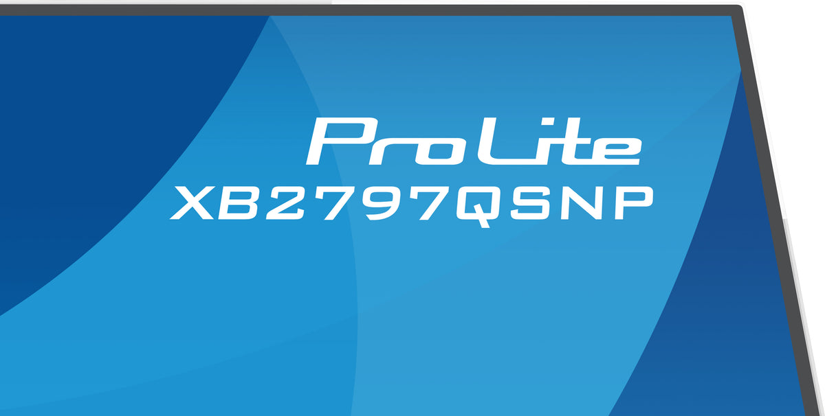 iiyama ProLite XB2797QSNP-W1 27" IPS LCD Computerbildschirm 68,6 cm (27") 2560 x 1440 Pixel Quad HD Weiß