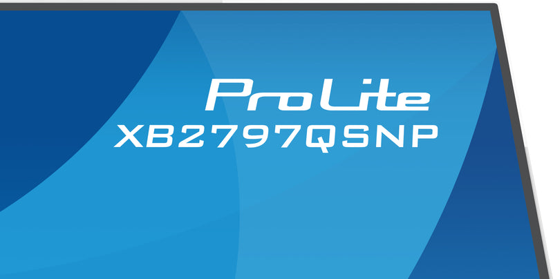 iiyama ProLite XB2797QSNP-W1 27" IPS LCD Computerbildschirm 68,6 cm (27") 2560 x 1440 Pixel Quad HD Weiß