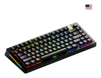 Glorious Gaming GMMK 3 PRO HE 75% Prebuilt Tastatur RF Wireless + Bluetooth QWERTY US Englisch Schwarz