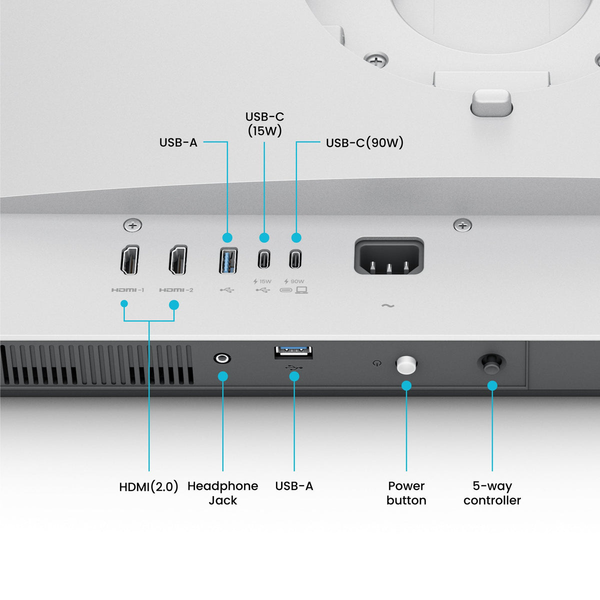 BenQ MA320U Computerbildschirm 80 cm (31.5") 3840 x 2160 Pixel 4K Ultra HD Weiß