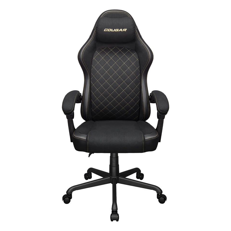 COUGAR CGR-FXF-GLB Chaise de gaming universelle Siège rembourré Noir, Or