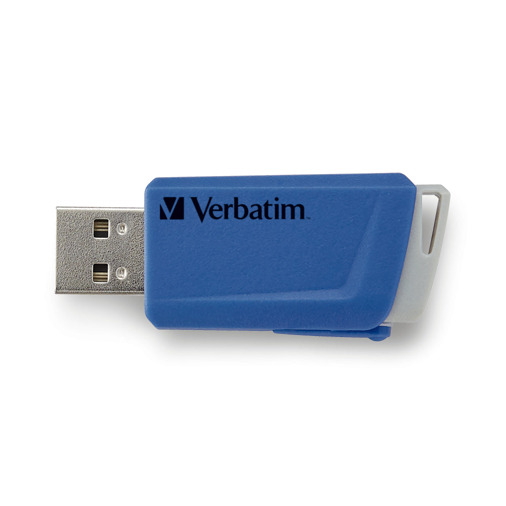 Verbatim Store 'n' Click - USB-Stick, USB 3.2 GEN1 - 2x32 GB, Rot/Blau