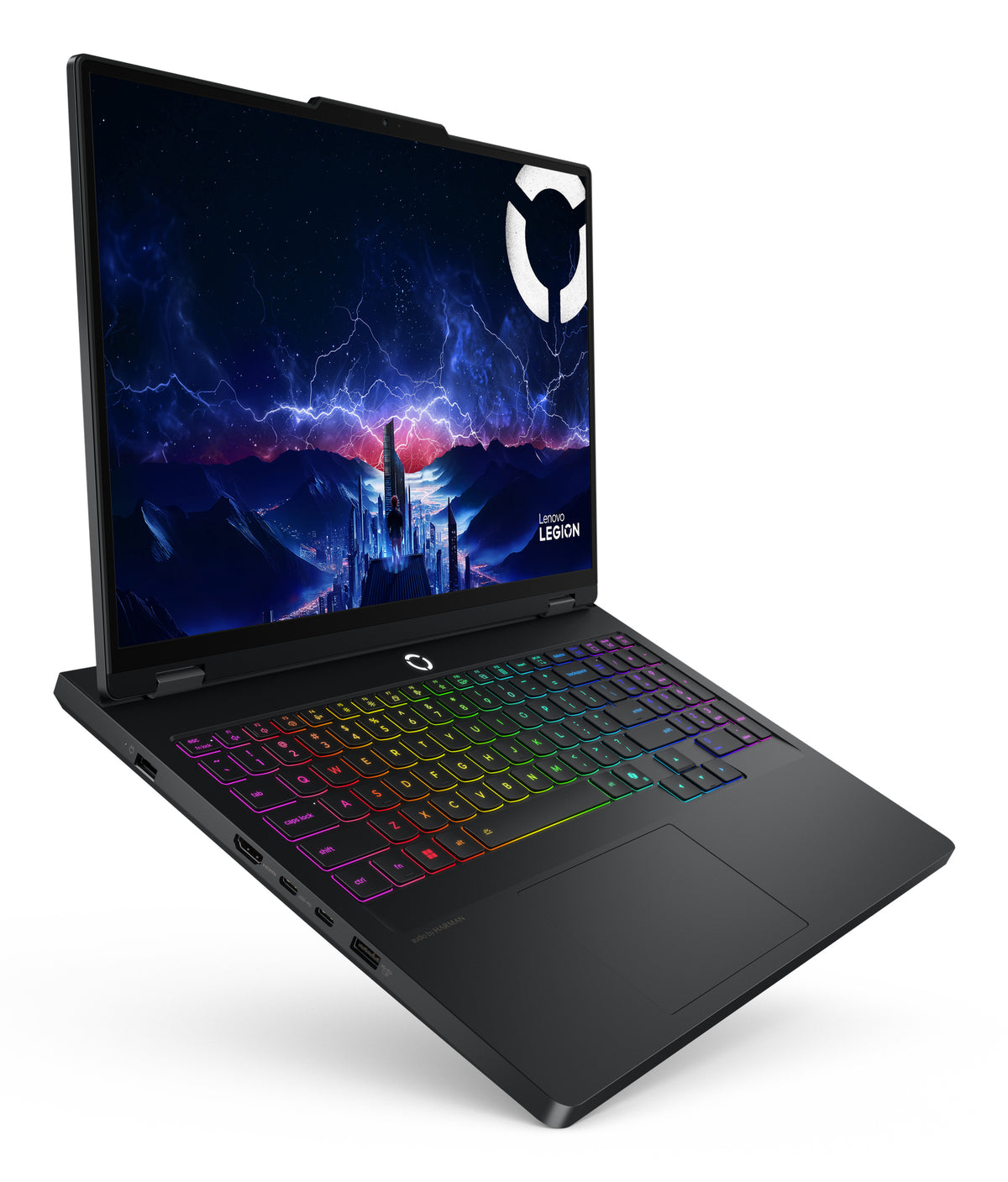 Lenovo Legion Pro 5 16IAX10 Intel Core Ultra 7 255HX Ordinateur portable 40,6 cm (16") WQXGA 32 Go DDR5-SDRAM 1 To SSD NVIDIA GeForce RTX 5070 Wi-Fi 7 (802.11be) Windows 11 Home Noir Allemand