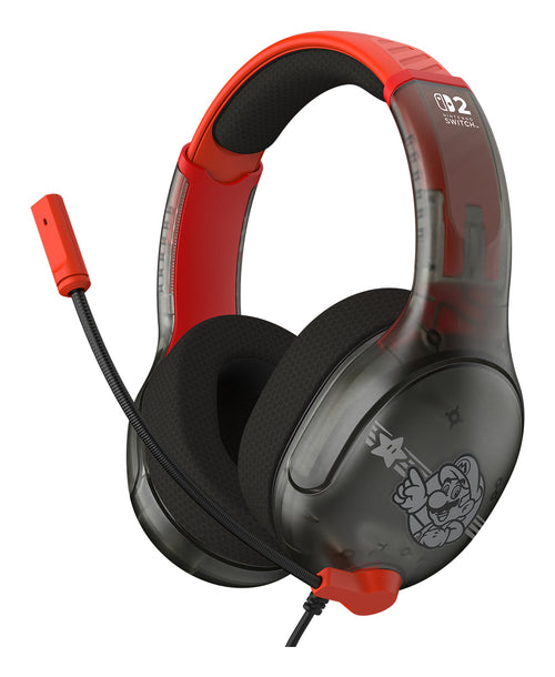 Turtle Beach Airlite Fit Kabelgebundenes Gaming-Headset – Offiziell für Nintendo Switch 1 und 2 lizenziert, robust, leicht, Mario Star