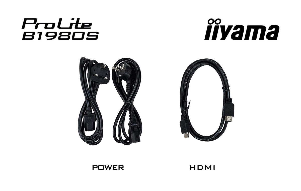 iiyama ProLite B1980S-B1 Computerbildschirm 48,3 cm (19") 1280 x 1024 Pixel VGA LED Schwarz