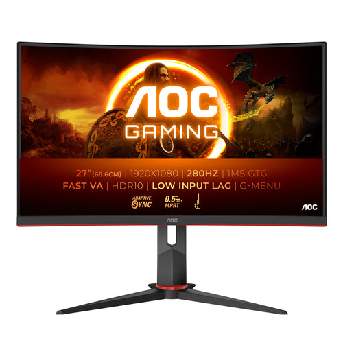 AOC G2 C27G2Z3/BK Computerbildschirm 68,6 cm (27") 1920 x 1080 Pixel Full HD LED Schwarz, Rot