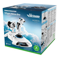 Thrustmaster T.Flight Hotas One Microsoft Flight Simulator Edition Schwarz, Weiß USB Joystick + Motorsteuerungshebel Analog / Digital PC, Xbox One, Xbox One S, Xbox One X