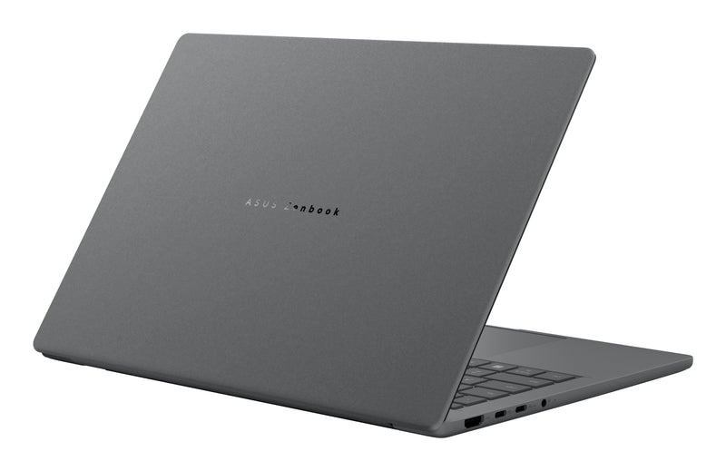 ASUS Zenbook A14 UX3407QA-QD496W Copilot+ PC Snapdragon X1-26-100 Laptop 35,6 cm (14") WUXGA 32 GB LPDDR5x-SDRAM 1 TB SSD Wi-Fi 6E (802.11ax) Windows 11 Home Deutsch Grau