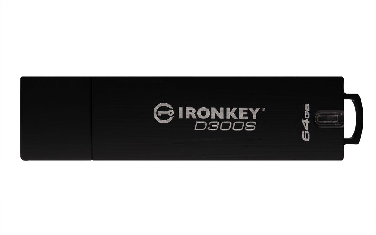 Kingston Technology IronKey 64GB D300S AES 256 XTS verschlüsselter USB-Stick