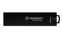 Kingston Technology IronKey 64GB D300S AES 256 XTS verschlüsselter USB-Stick
