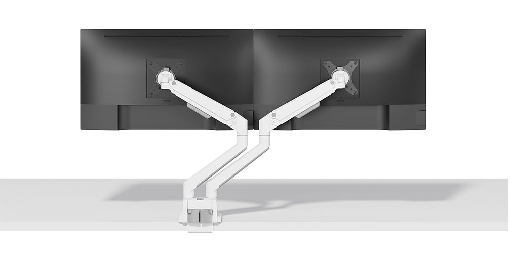 Neomounts DS70-250WH2 Monitorarm 17-32" - Gasfeder - Topfix - 180°-Stopp