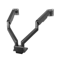 ACT Monitor-Tischhalterung mit Gasdruckfeder, 2 Bildschirme bis zu 32", VESA