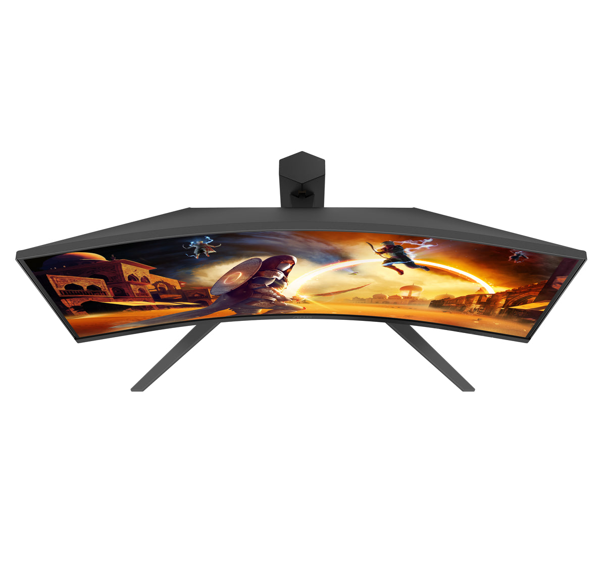 AOC G4 C32G4Z Computerbildschirm 80 cm (31.5") 1920 x 1080 Pixel Full HD LCD Schwarz, Rot