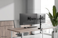 Neomounts DS60-600BL2 Monitorarm 10-32" - Quick Fix - 180°-Stopp