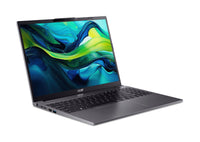 Acer Aspire Go 15 AG15-51P-72QD Intel® Core™ i7 i7-1355U Laptop 38,9 cm (15.3") WUXGA 16 GB DDR5-SDRAM 512 GB SSD Wi-Fi 6 (802.11ax) Windows 11 Home Grau