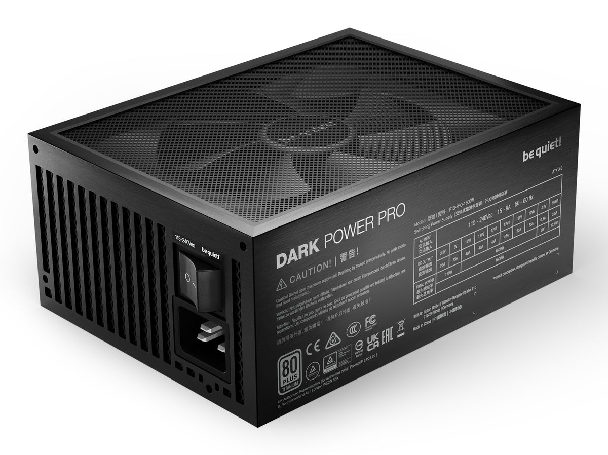 be quiet! Dark Power Pro 13 | 1600W Netzteil 20+4 pin ATX ATX Schwarz