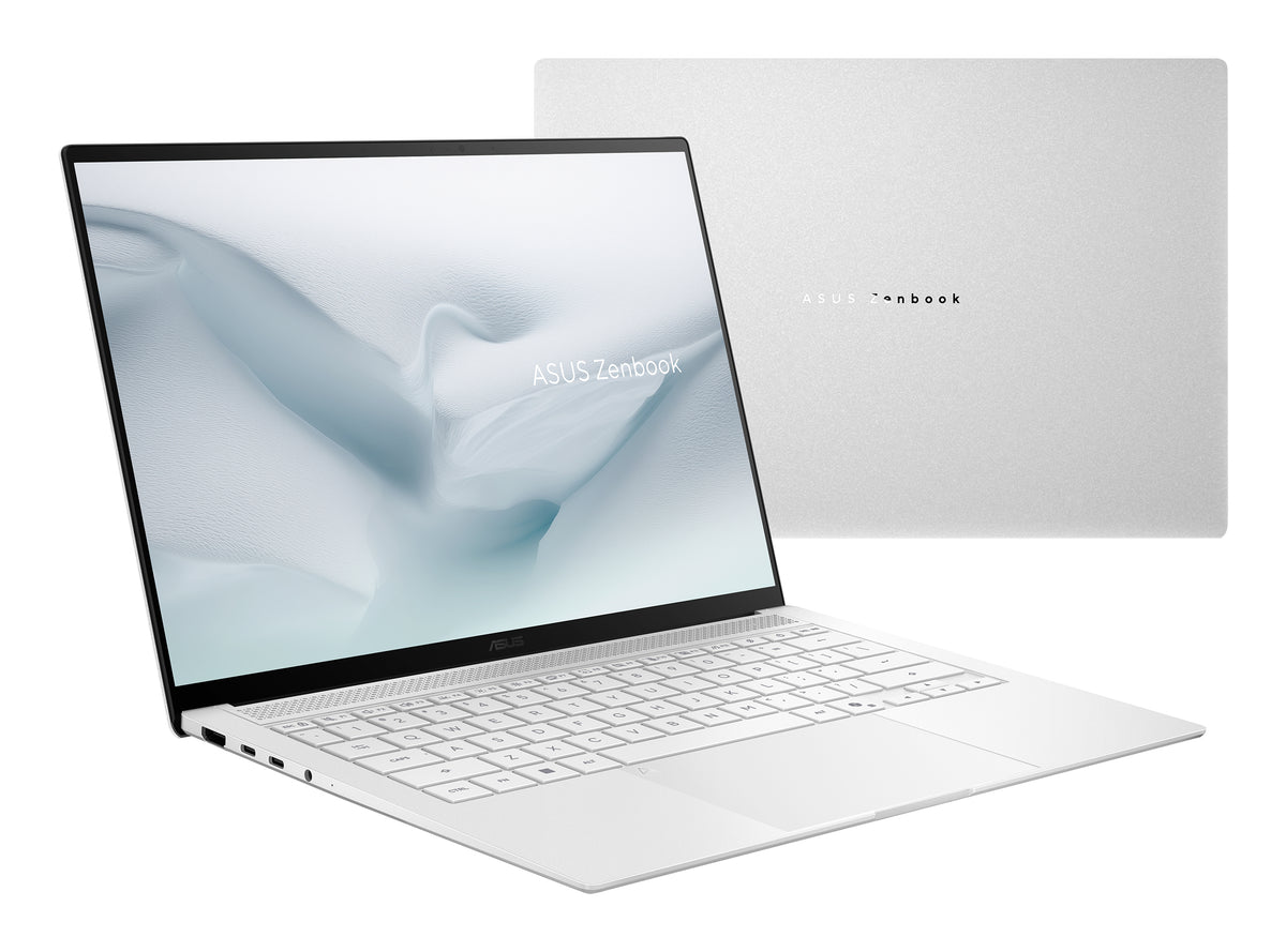 ASUS Zenbook S14 UX5406AA-SU173W Copilot+ PC Intel Core Ultra 9 386H Laptop 35,6 cm (14") Touchscreen 3K 32 GB LPDDR5x-SDRAM 1 TB SSD Wi-Fi 7 (802.11be) Windows 11 Home Spanisch Weiß