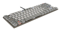 CHERRY KC 500 MX LP TKL Tastatur Heimbüro USB QWERTZ Deutsch Grau