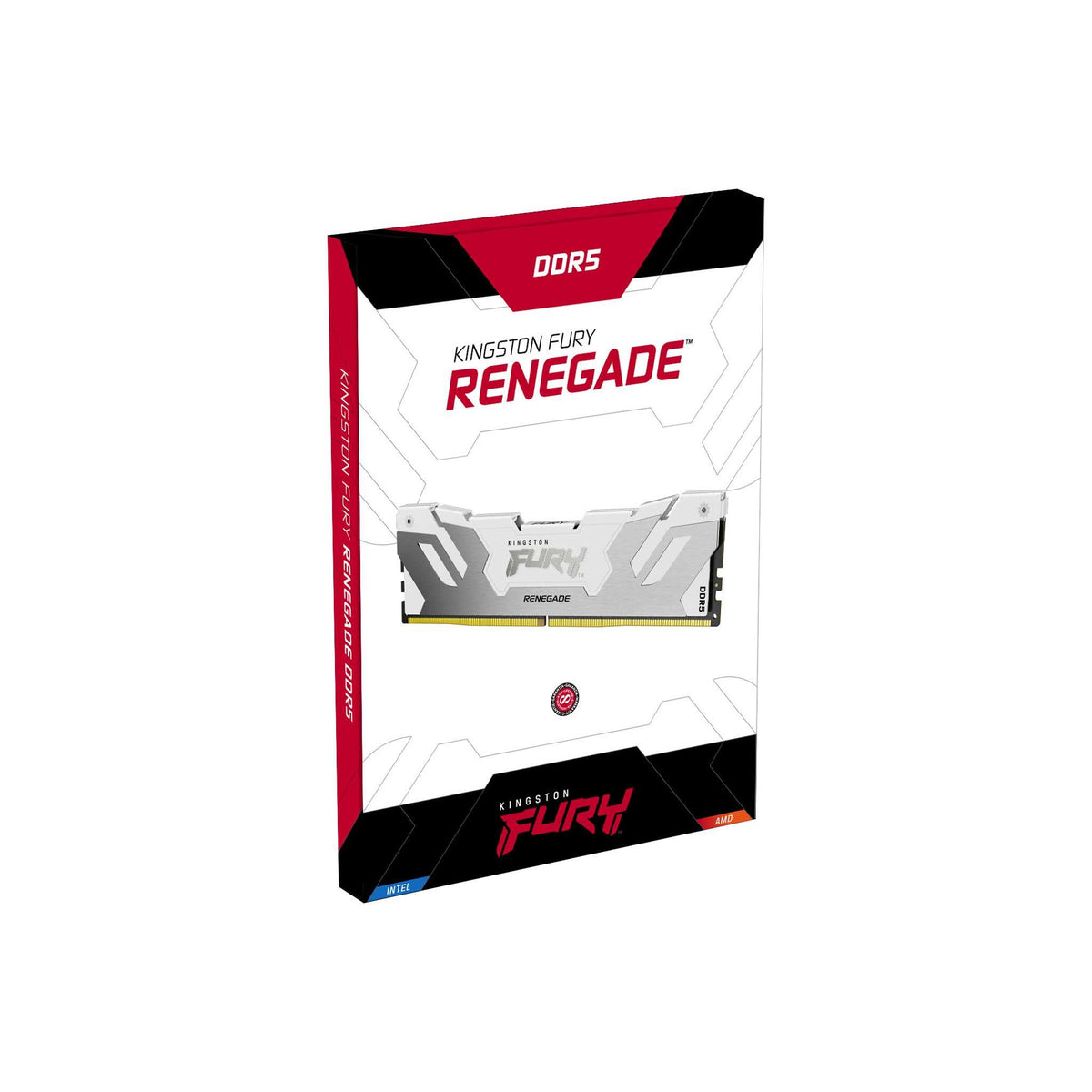 Kingston Technology FURY 32GB 7600MT/s DDR5 CL38 DIMM (2er-Kit) Renegade White XMP