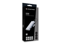 Conceptronic DONN20G 10-in-1 USB 3.2 Gen 1 Dockingstation, HDMI, VGA, USB-A 3.0 x 3, SD, TF/MicroSD, Audio, GbE LAN, 100W USB PD