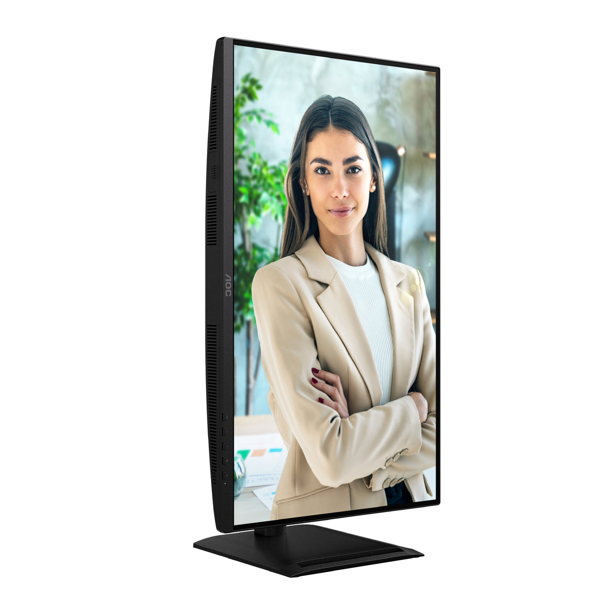 AOC Q27P4U Computerbildschirm 68,6 cm (27") 2560 x 1440 Pixel Wide Quad HD Schwarz