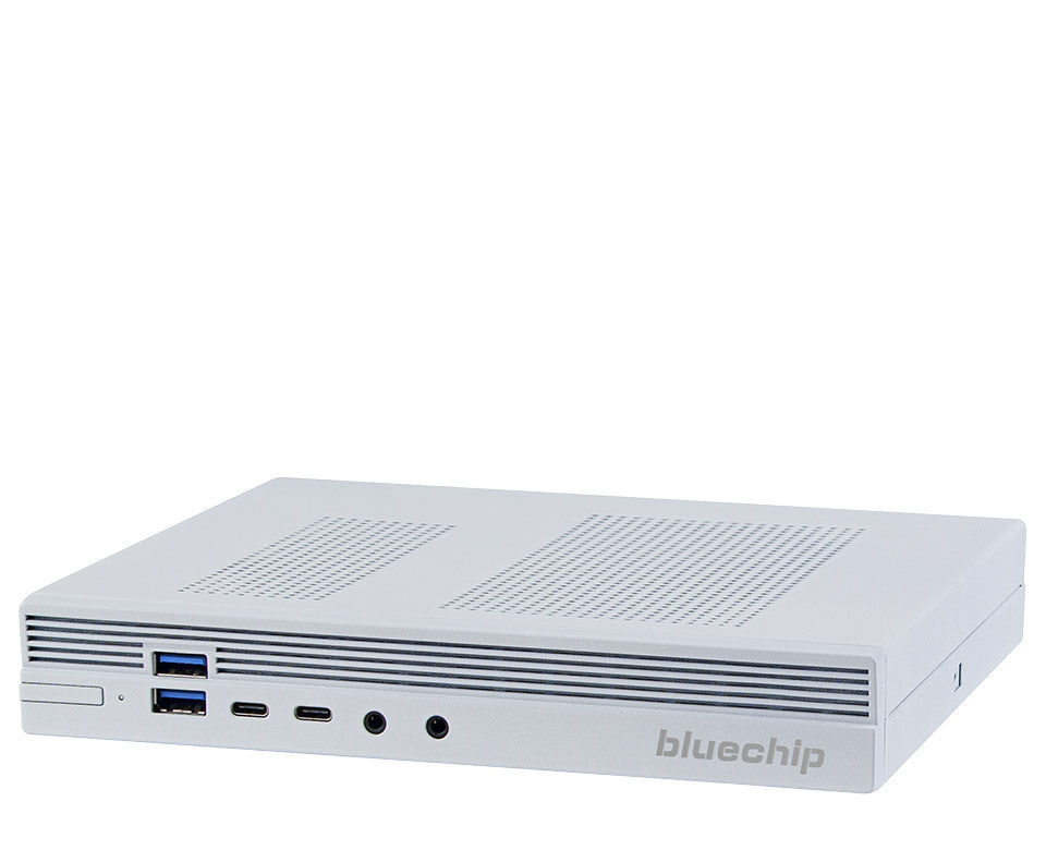 bluechip BUSINESSline S3160 *white* Intel® Core™ i5 Prozessor 14400 / bis zu 4.70 GHz, Windows 11 Pro, 8 GB DDR5, 500 GB NVMe SSD, Intel® Wi-Fi 6, Bluetooth 5.3, 1 × RJ45 (2,5 Gb/s), Intel® UHD Grafik
