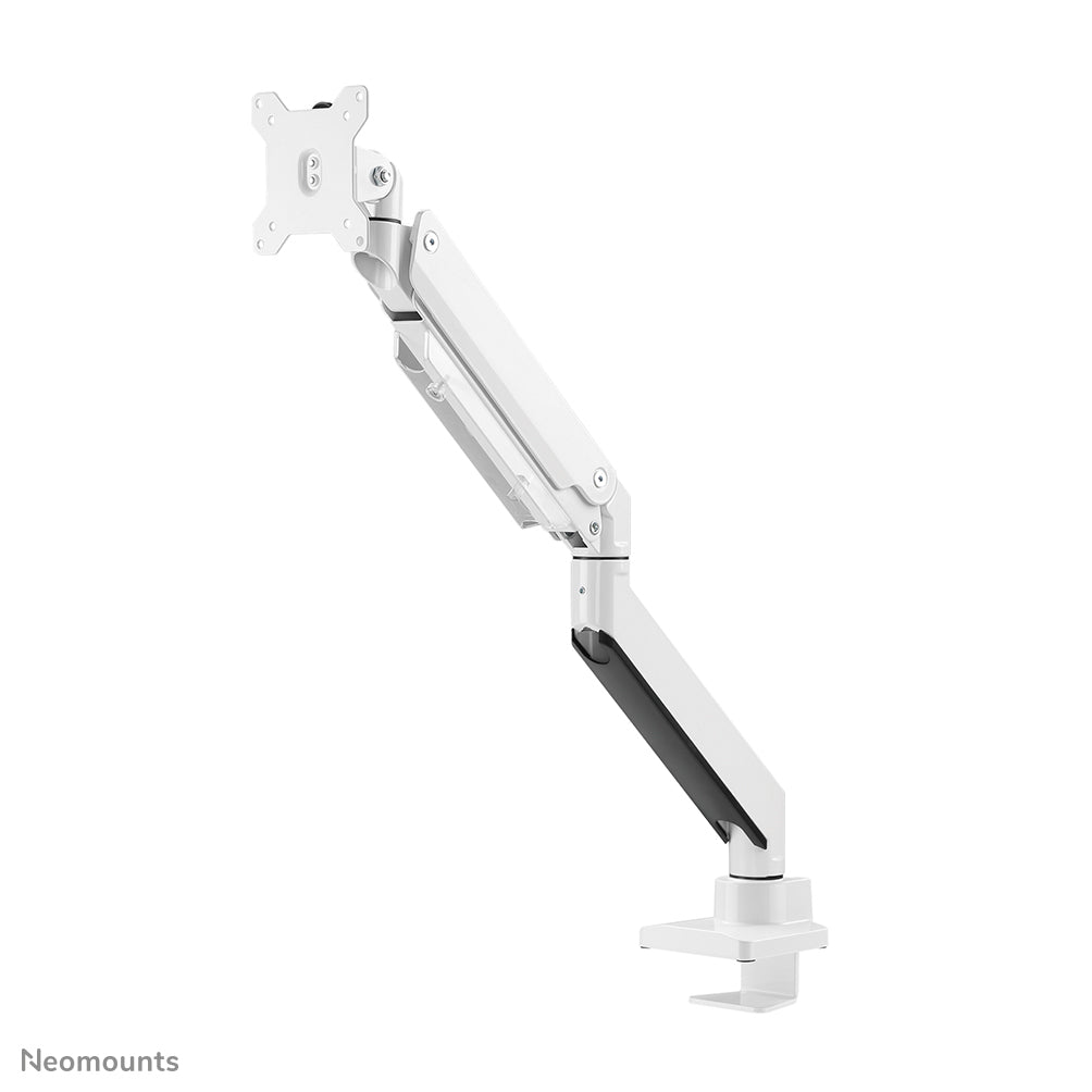 Neomounts NM-D775WHITEPLUS Monitorarm 10-49" - Gasfeder - Topfix - 180°-Stopp
