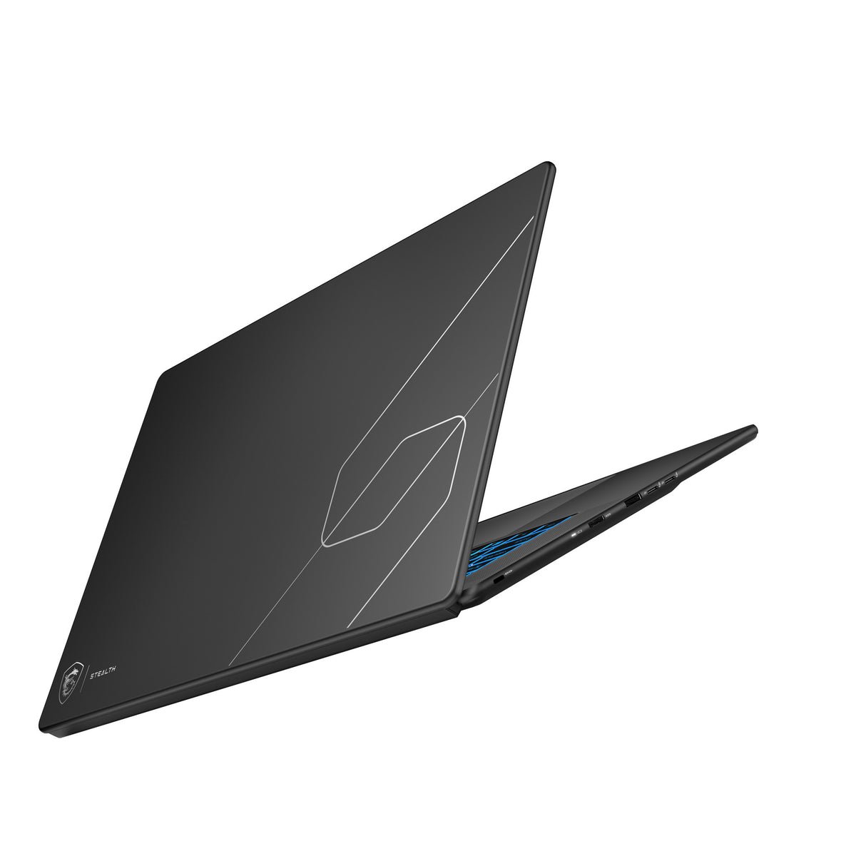 MSI Stealth 16 AI+ B3WGX-015FR Copilot+ PC Intel Core Ultra 9 386H Laptop 40,6 cm (16") Quad HD+ 32 GB DDR5-SDRAM 1 TB SSD NVIDIA GeForce RTX 5070 Wi-Fi 7 (802.11be) Windows 11 Pro Schwarz AZERTY Französisch