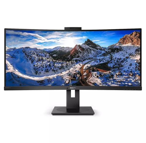 Philips P Line 346P1CRH/00 Computerbildschirm 86,4 cm (34") 3440 x 1440 Pixel UltraWide Quad HD LED Schwarz