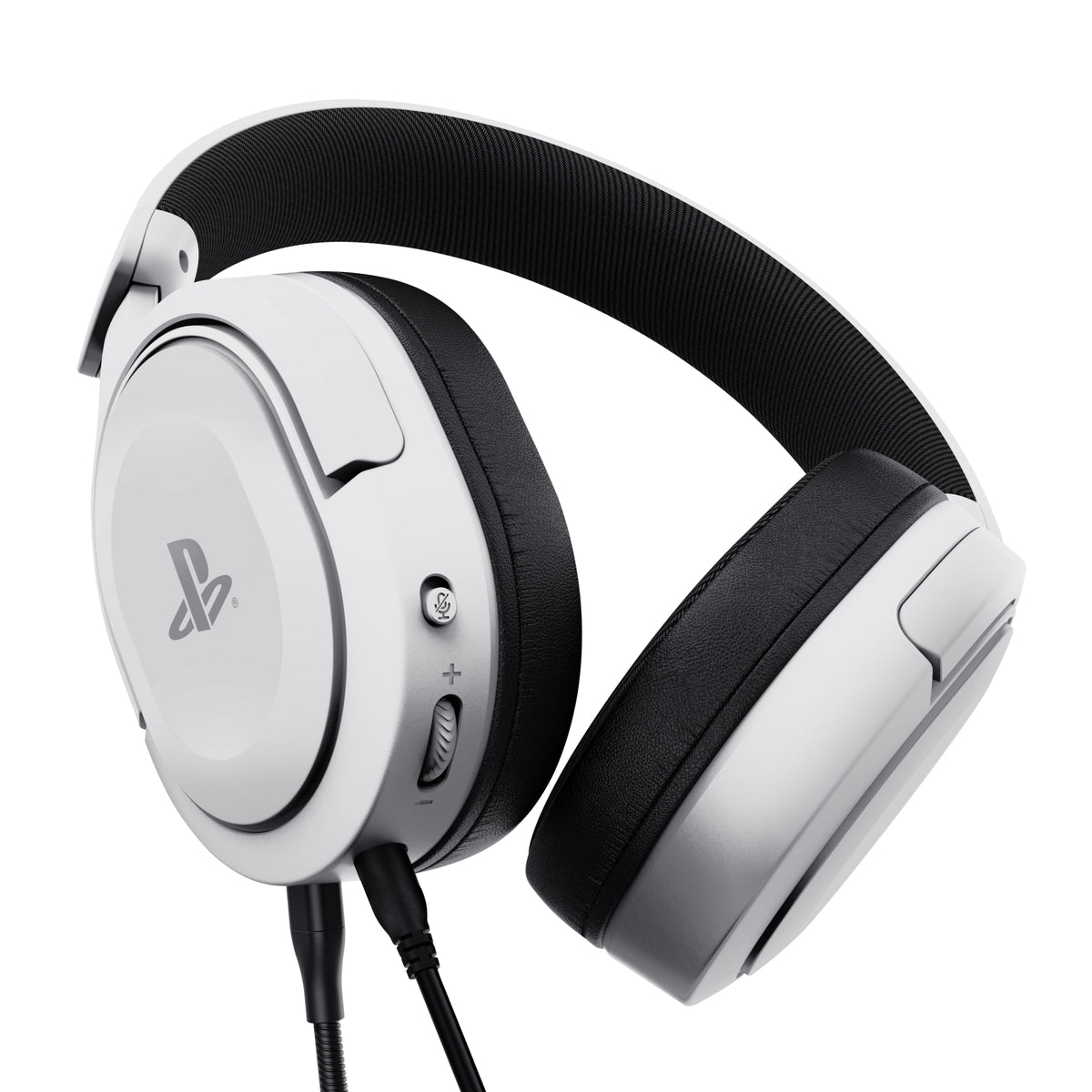 Trust GXT 498 Forta Kopfhörer Kabelgebunden Kopfband Gaming Schwarz, Weiß