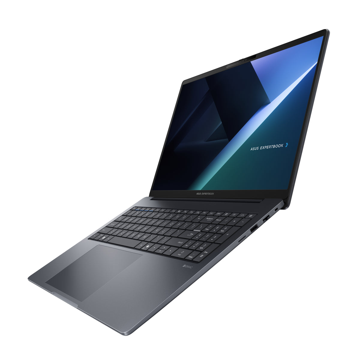 ASUS ExpertBook B3 B3605CCA-MB0054X Intel Core Ultra 7 155H Laptop 40,6 cm (16") WUXGA 16 GB DDR5-SDRAM 1 TB SSD Wi-Fi 6E (802.11ax) Windows 11 Pro Deutsch Schwarz, Grau