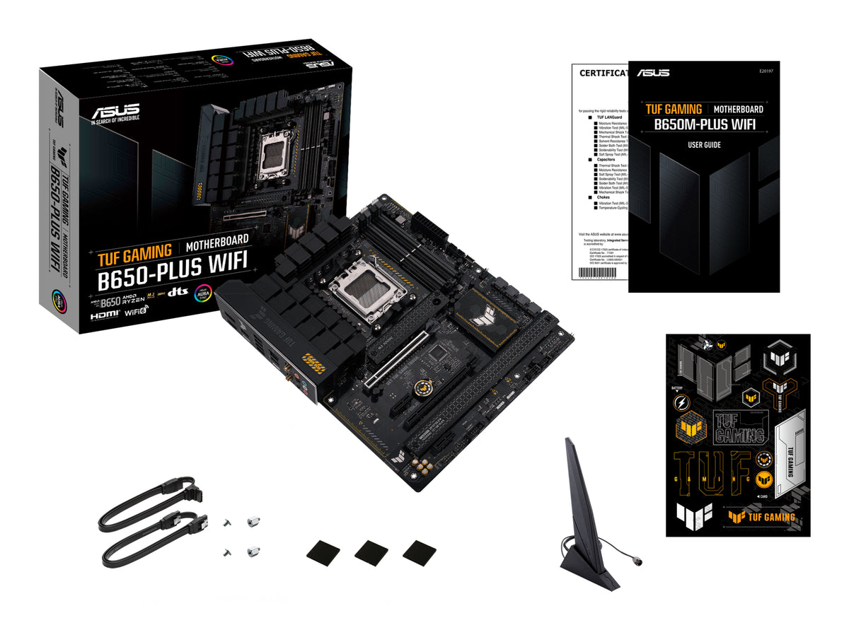 ASUS TUF GAMING B650-PLUS WIFI AMD B650 Sockel AM5 ATX