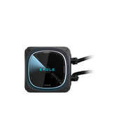 GIGABYTE EAGLE 360 Flüssig-CPU-Kühler - 3x120mm ARGB-Lüfter, Vollfarb-LCD, DAISY-CHAIN, Kompatibel mit Intel LGA 1851 und AMD AM5