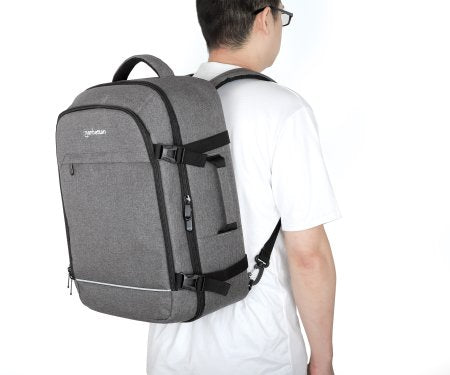 Manhattan 440370 Laptoptasche 43,9 cm (17.3") Rucksack Grau