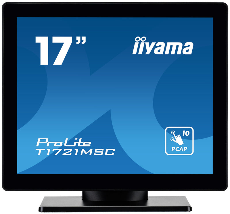 iiyama ProLite T1721MSC-B2 Computerbildschirm 43,2 cm (17") 1280 x 1024 Pixel SXGA LED Touchscreen Tisch Schwarz