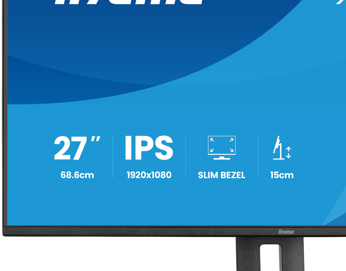 iiyama ProLite XB2797HSU-B1 Computerbildschirm 68,6 cm (27") 1920 x 1080 Pixel Full HD LED Schwarz
