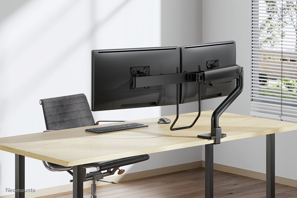 Neomounts DS75S-950BL2 Monitorarm 17-32" - Gasfeder - Topfix - 180°-Stopp