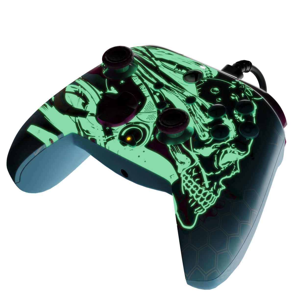 PDP REMATCH GLOW Advanced Mehrfarbig USB Gamepad Analog / Digital PC, Xbox One, Xbox Series S, Xbox Series X