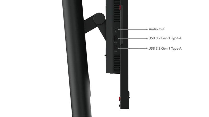 Lenovo ThinkVision T24v-30 Computerbildschirm 60,5 cm (23.8") 1920 x 1080 Pixel Full HD LED Schwarz