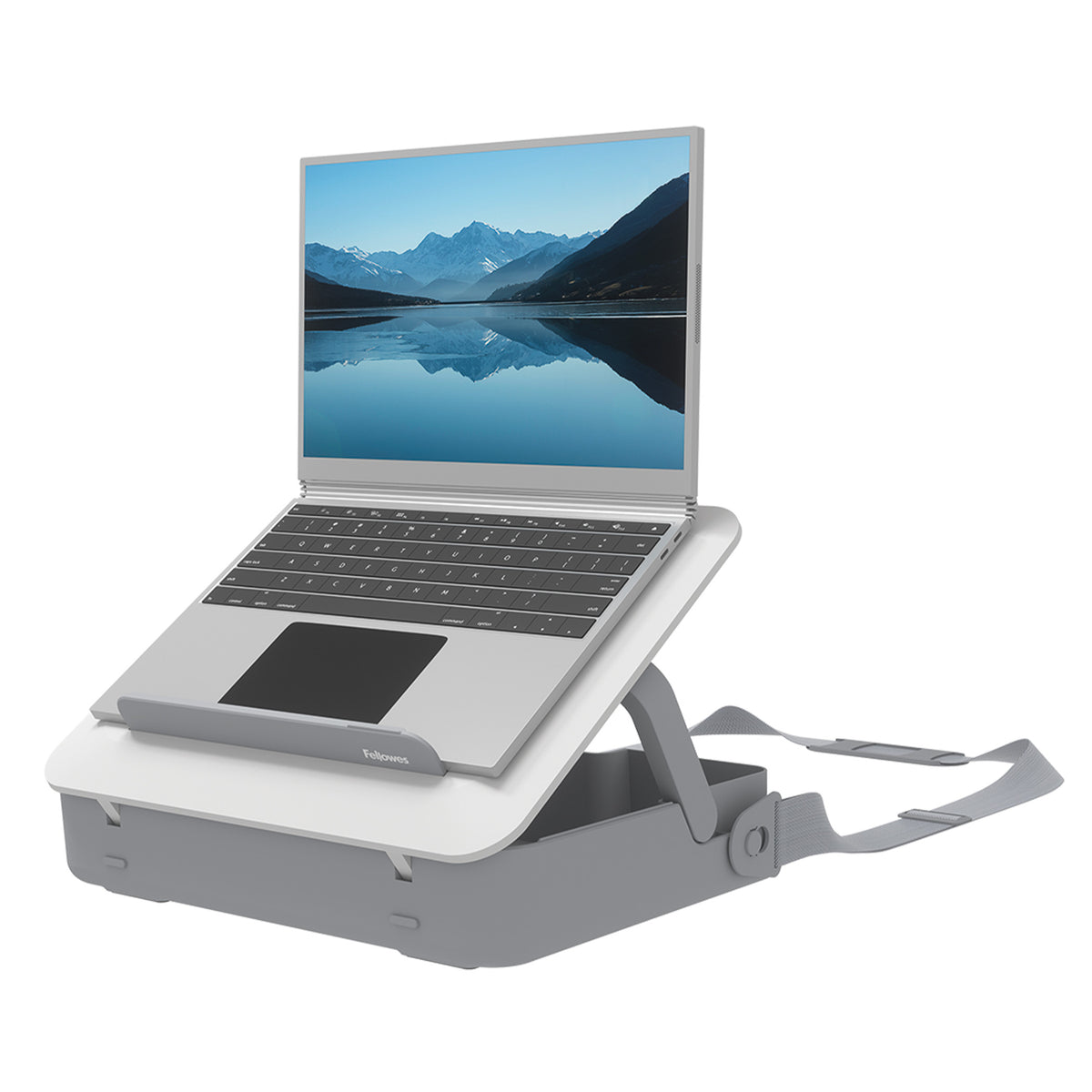 Fellowes BREYTA LAPTOP STAND CARRY CASE WHITE 35,6 cm (14") Hartschalenkoffer Weiß