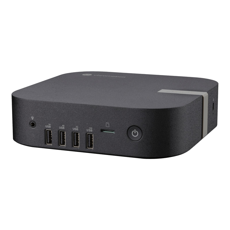 ASUS Chromebox CHROMEBOX5-S3006UNA Intel® Core™ i3 i3-1315U 8 GB DDR4-SDRAM 128 GB SSD ChromeOS Mini PC Mini-PC Schwarz