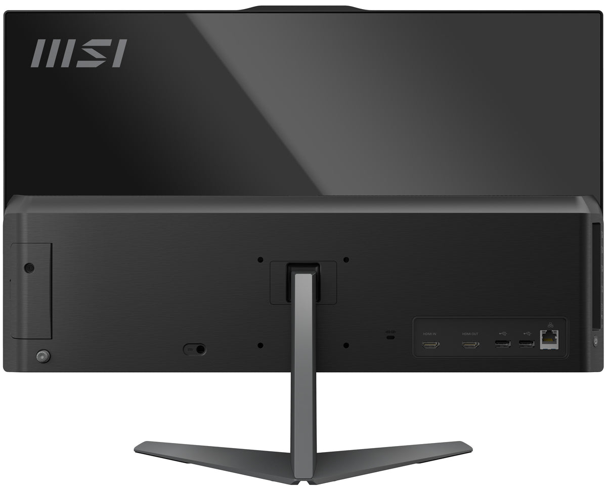 MSI Modern AM242 12M-1629XDE Intel® Core™ i3 i3-1215U 60,5 cm (23.8") 1920 x 1080 Pixel All-in-One-PC 8 GB DDR4-SDRAM 256 GB SSD Wi-Fi 6E (802.11ax) Schwarz
