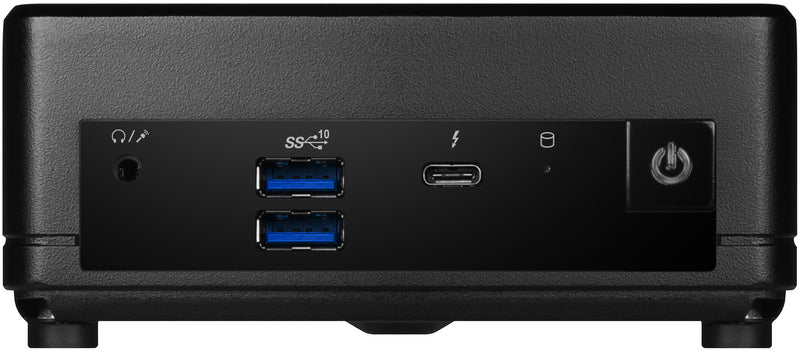 MSI Cubi 5 12M-283BAT PC/Workstation Barebone 0.66L sized PC Schwarz i5-1235U