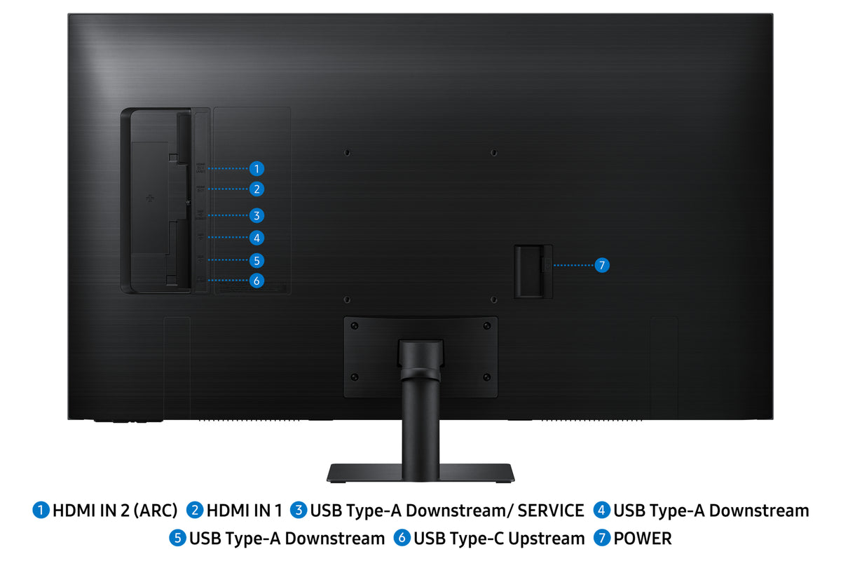 Samsung M7 43" Smart Monitor (M70F) 4K UHD 60Hz 4ms Vision AI