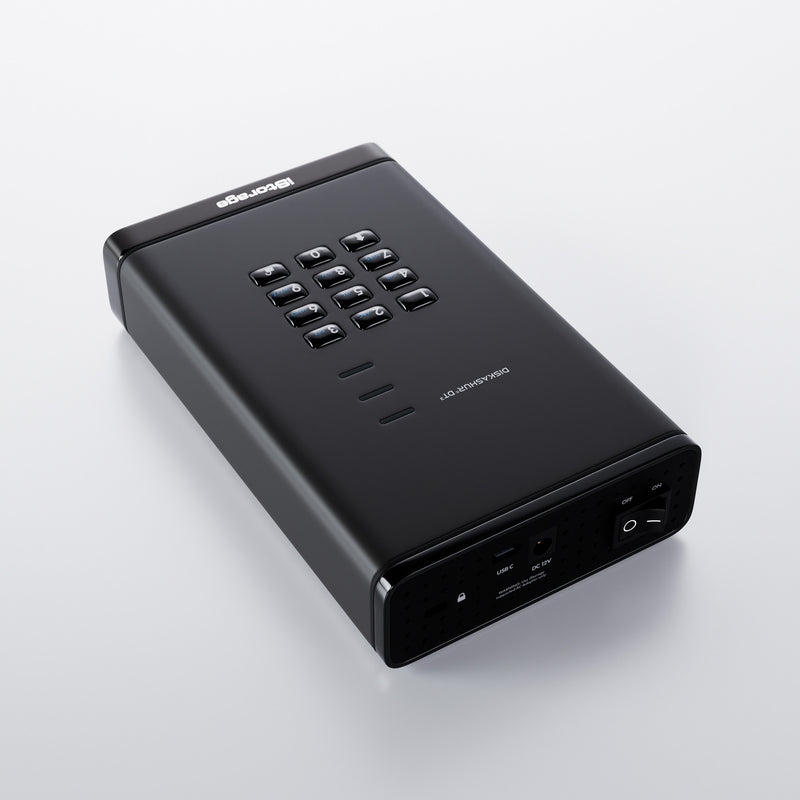 iStorage IS-DT3-256-26000-F Externe Festplatte 26 TB USB Typ-C 3.2 Gen 1 (3.1 Gen 1) Schwarz