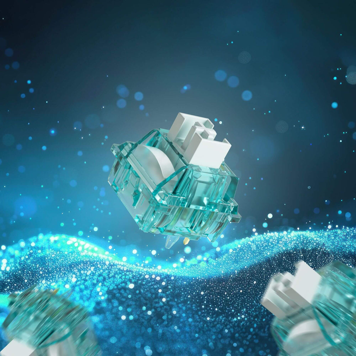Creamy Cyan Switches